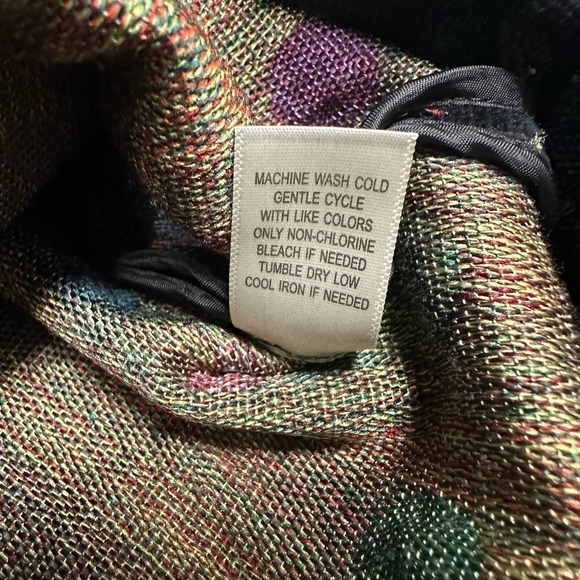 Christopher & Banks | Funky Multicolor Circles Print Vest | Large - Picture 7 of 12